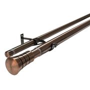 Galerie extensibila cilindru bronz dubla 2.1-4m, Draperio