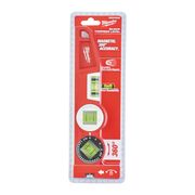 Nivelă Torpedo cu bulă reglabilă 25cm magnetică Milwaukee, 4932459096