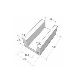 U-Blok Viastein 500x200x300