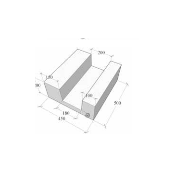 U-Blok Viastein 500x200x450