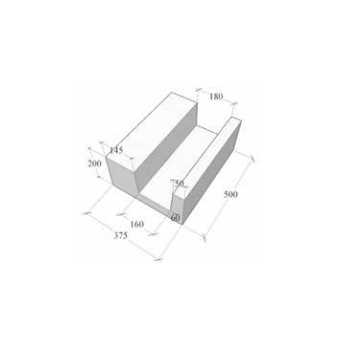 U-Blok Viastein 500x200x375