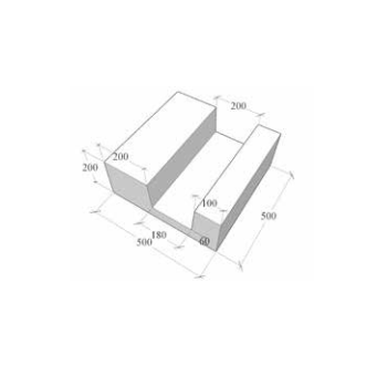 U-Blok Viastein 500x200x500