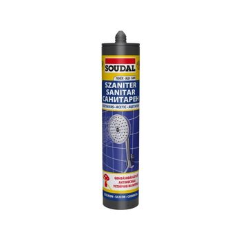 SILICON SANITAR TRANSPARENT 280ML SOUDAL