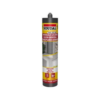 SILICON UNIVERSAL TRANSPARENT 280ML SOUDAL