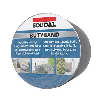 Banda aluminiu Butyband Plumb Soudal 10cm/10m
