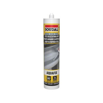 MASTIC HIDROIZOLANT AQUAFIX, PENTRU ACOPERISURI, 280ML SOUDAL
