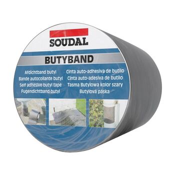 Banda aluminiu Butyband 8017 Soudal 10cm/10m