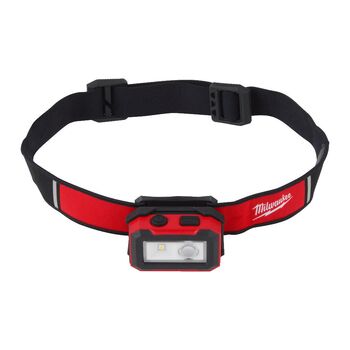 Lanternă frontală reîncărcabilă USB, 450 lumeni Milwaukee R HL450, 4933478587