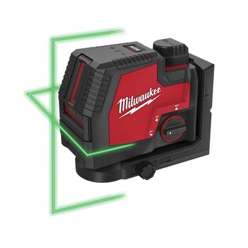 Nivelă laser cu 2 planuri cu fascicul verde reîncărcabilă REDLITHIUM™ USB L4 CLL-301C, 4933478098