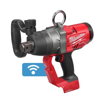 Cheie de impact 1″ ONE-KEY™ M18 FUEL™, cuplu ridicat și inel de fixare Milwaukee M18 ONEFHIWF1-0X, 4933459732