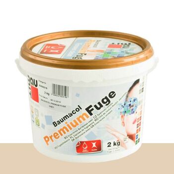 Kit de rosturi Baumit PremiumFuge 2kg Light Brown – interior/exterior