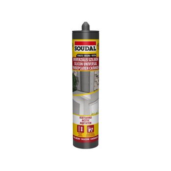 Silicon universal Soudal negru 280ml