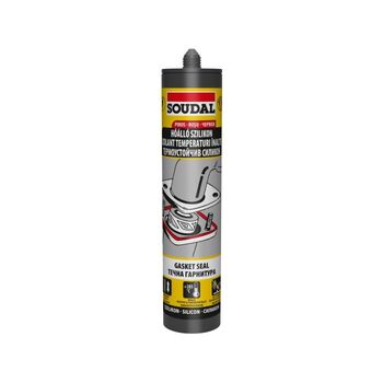 Silicon temperaturi inalte Soudal Gastek rosu 280ml