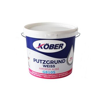 Amorsă albă KOBER Putzgrund weiss G8105 4L