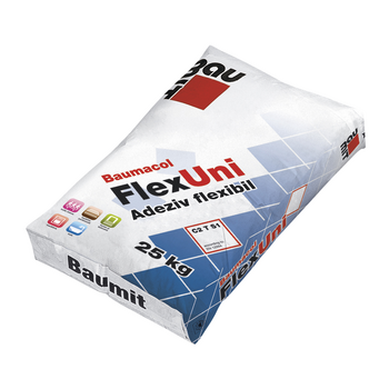 Adeziv flexibil pentru gresie Baumit FlexUni 27.5kg