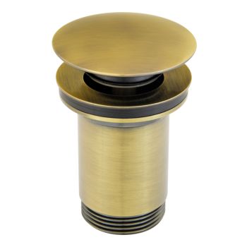 Ferro s285-br ventil de scurgere d.1 1/4” rotondo, bronz antichizat