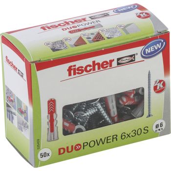 Fischer duopower 6 x 30 s ld cu șurub
