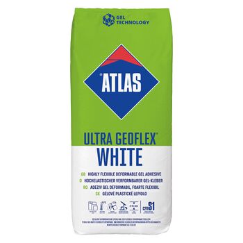 Adeziv super flexibil alb 25kg Atlas GEOFLEX ULTRA WHITE