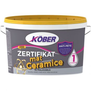 Lavabila Kober Zertifikat cu microsfere ceramice mat 15L