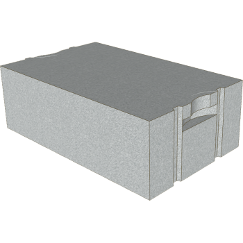 BCA VIABLOKK 37.5x20x60cm D450/37,5 NF+GT