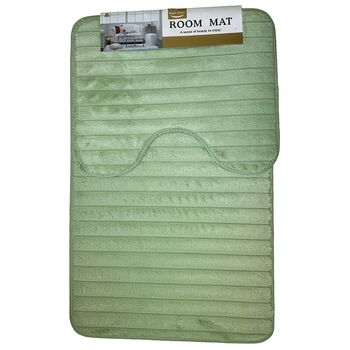 SET BAIE 2 PIESE ROOMMAT LINE 50*80 VERDE LIME YNF