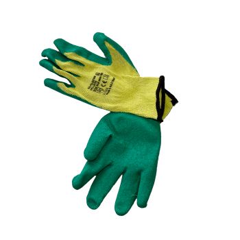 Manusi protectie krom k101 galben+verde