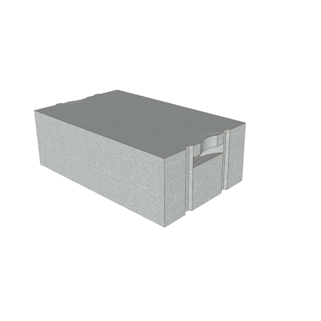 BCA VIABLOKK 37.5x20x60cm D350/37.5 NF+GT
