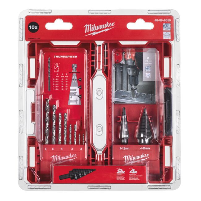 Set combinat burghie si burghie in trepte milwaukee, 48899350