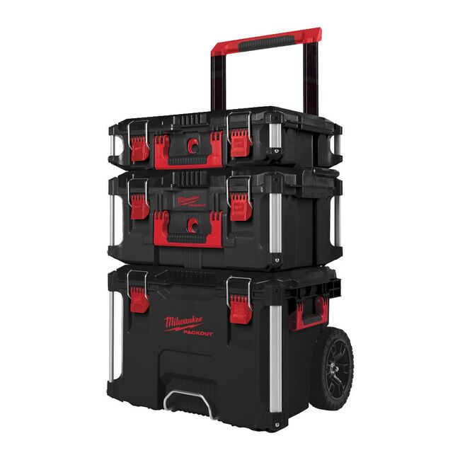 Set 3 cutii PACKOUT™  Milwaukee, 4932464244