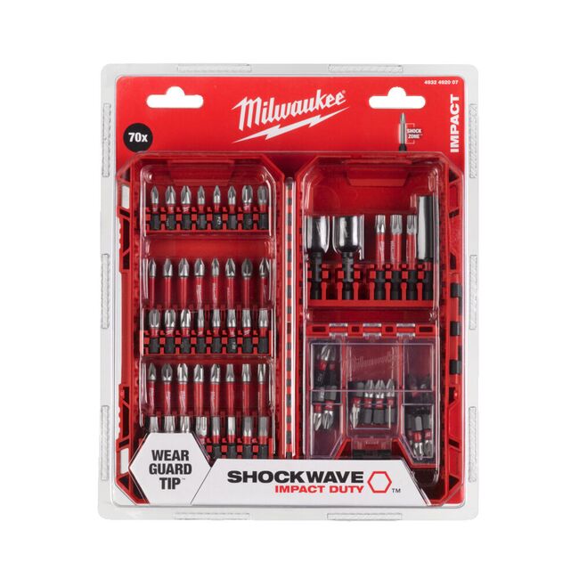 Set 70 biti SHOCKWAVE™ IMPACT DUTY Milwaukee, 4932492007