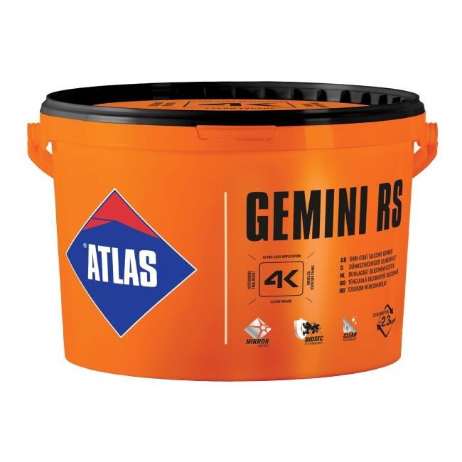 Tencuiala siliconica ATLAS Gemini RS 25 kg