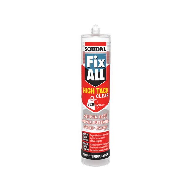 Adeziv Fix ALL High Tack Transparent 290ml Soudal