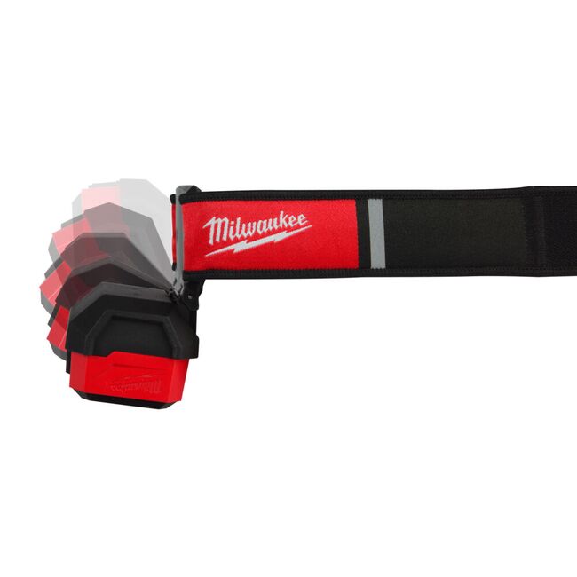 Lanternă frontală reîncărcabilă USB, 450 lumeni Milwaukee R HL450, 4933478587