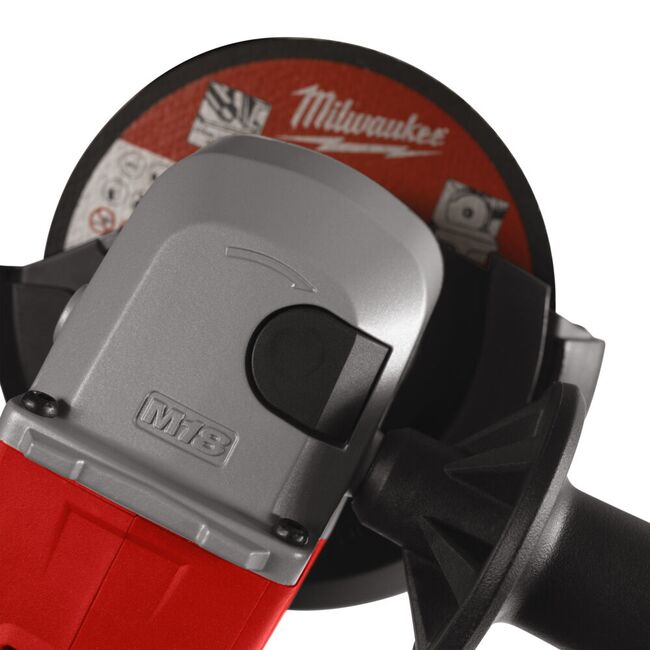 Polizor unghiular M18™ 125 mm cu comutator glisant Milwaukee M18 BLSAG125X-0, 4933492643