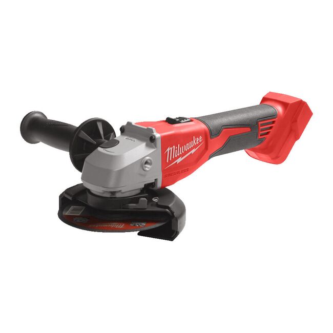 Polizor unghiular M18™ 125 mm cu comutator glisant Milwaukee M18 BLSAG125X-0, 4933492643