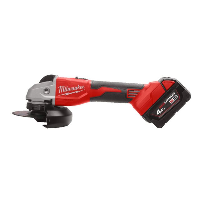 Polizor unghiular M18™ 125 mm cu comutator glisant Milwaukee M18 BLSAG125X-402X, 4933492644