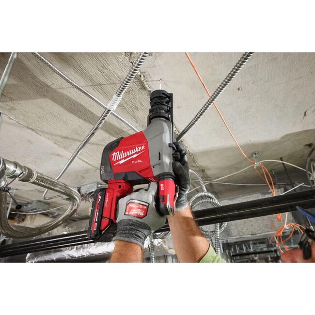 Ciocan rotopercutor 16 mm SDS-PLUS M18 FUEL™ cu extractor de praf integrat Milwaukee M18 FHAFOH16-0X, 4933493532