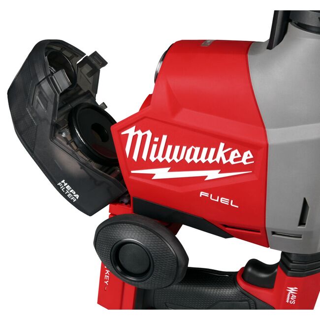 Ciocan rotopercutor 16 mm SDS-PLUS M18 FUEL™ cu extractor de praf integrat Milwaukee M18 FHAFOH16-0X, 4933493532