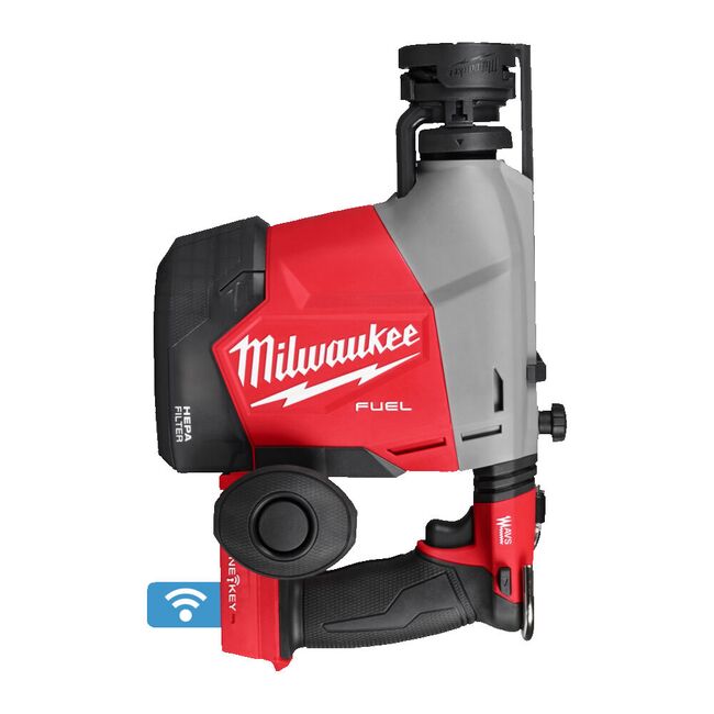 Ciocan rotopercutor 16 mm SDS-PLUS M18 FUEL™ cu extractor de praf integrat Milwaukee M18 FHAFOH16-0X, 4933493532