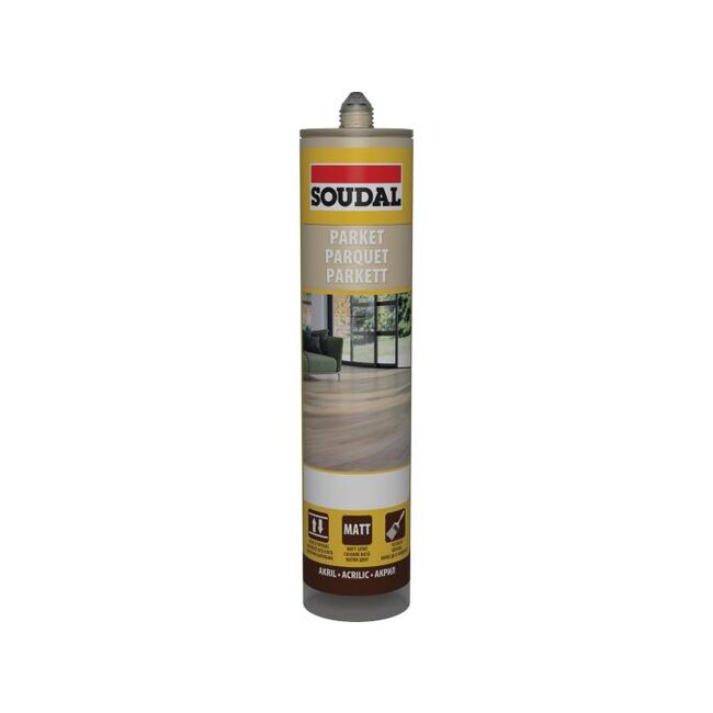 Chit parchet alb perlat soudal 290ml