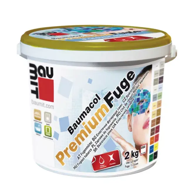 Kit pentru rosturi baumit premiumfuge 2kg manhattan – interior/exterior