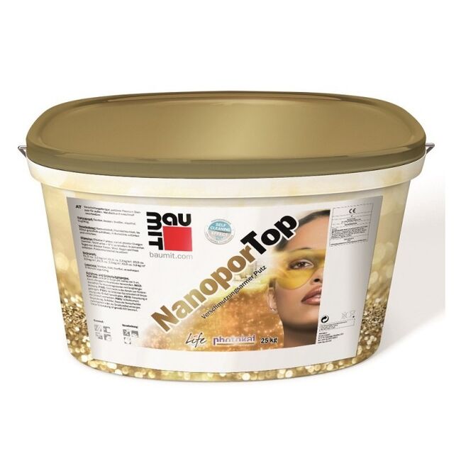 Tencuială decorativă baumit nanoportop 25kg
