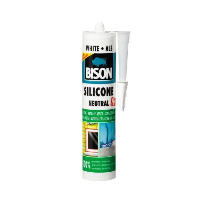 Silicon neutral alb 280 ml bison