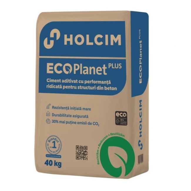 Ciment Holcim ECOPlanet Plus 40KG