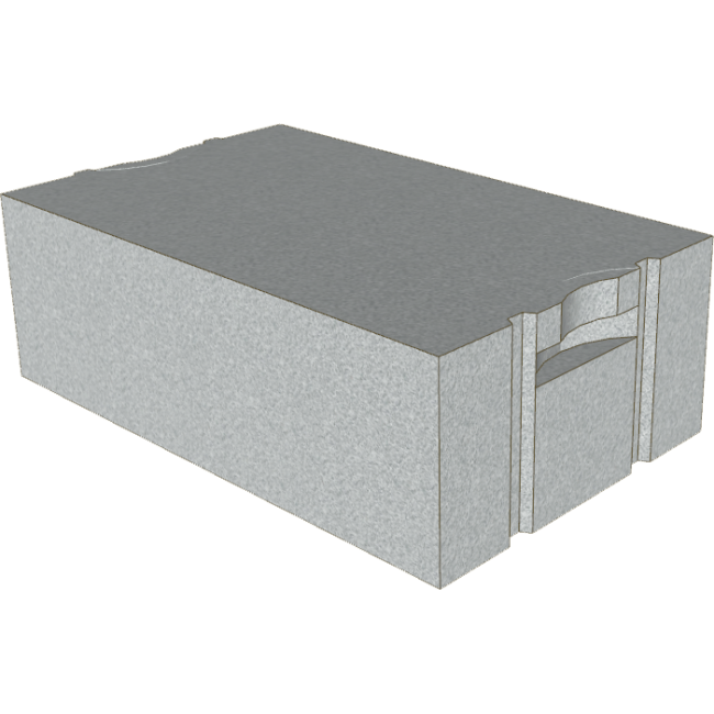 BCA VIABLOKK 37.5x20x60cm D450/37,5 NF+GT