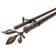 Galerie extensibila frunza bronz dubla 1.2-2m, Draperio
